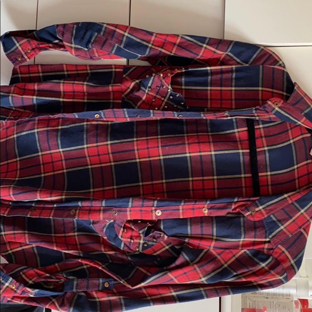 Zara plaid shirt